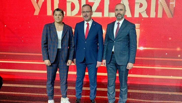 Rektör Türkmen, Yıldızların Gecesi, Team Türkiye Tebrik Resepsiyonuna Katıldı