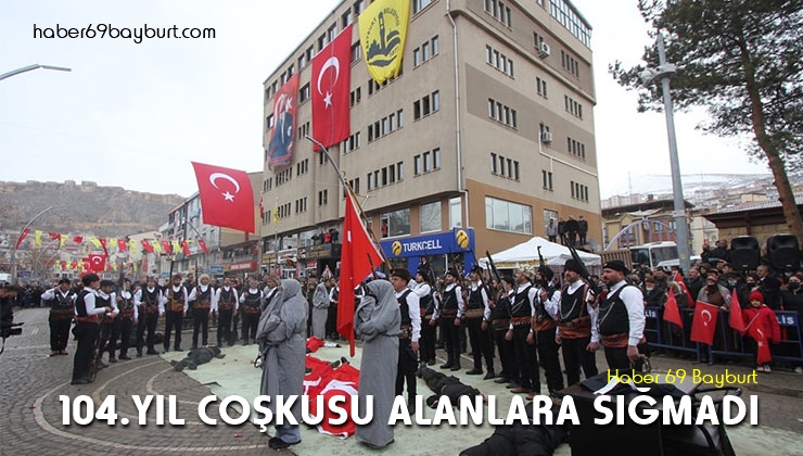 104. Yıl Coşkusu Alanlara Sığmadı