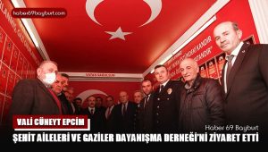 Vali Cüneyt Epcim Şehit Aileleri ve Gaziler Dayanışma Derneği'ni Ziyaret Etti