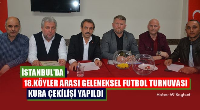 İstanbul’da 18.Köyler Arası Geleneksel Futbol Turnuvası Kura Çekilişi Yapıldı