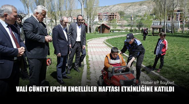 Vali Cüneyt Epcim Engelliler Haftası Etkinliğine Katıldı