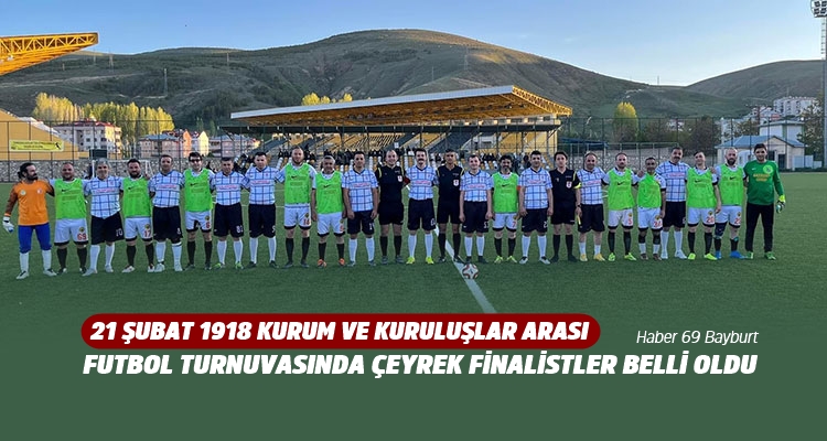 21 Şubat 1918 Kurum ve Kuruluşlar Arası Futbol Turnuvasında Çeyrek Finalistler Belli Oldu