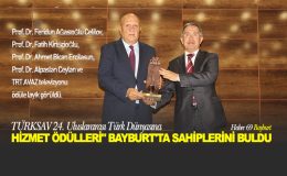 TÜRKSAV 24. Uluslararası Türk Dünyasına Hizmet Ödülleri Sahiplerini Buldu