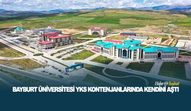 Bayburt Üniversitesi YKS Kontenjanlarında ‘Kendini Aştı’