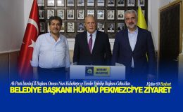Ak Parti İstanbul İl Başkanı ve Esenler Belediye Başkanı Hükmü Pekmezci’yi Ziyaret Etti