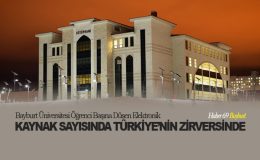 Bayburt Üniversitesi Öğrenci Başına Düşen Elektronik Kaynak Sayısında Türkiye’nin Zirvesinde