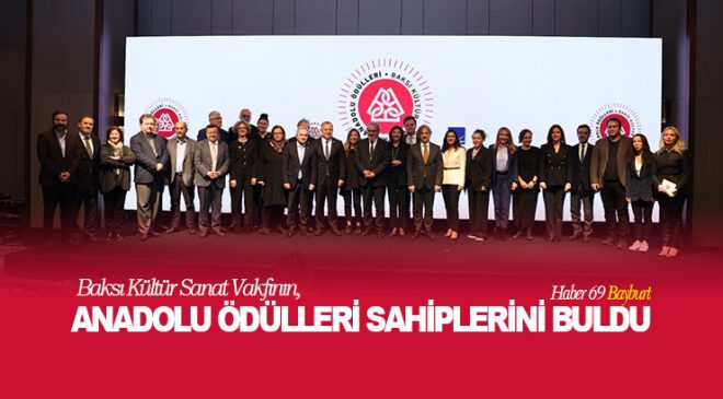 Baksı Kültür Sanat Vakfının, Anadolu Ödülleri Sahiplerini Buldu