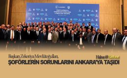 Başkan Zekeriya Mevlütoğulları, Şoförlerin Sorunlarını Ankara’ya Taşıdı