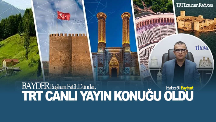 BAYDER Başkanı Fatih Dündar, TRT Canlı Yayın Konuğu Oldu