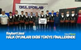 Bayburt Lisesi Halk Oyunları Ekibi Türkiye Finallerinde