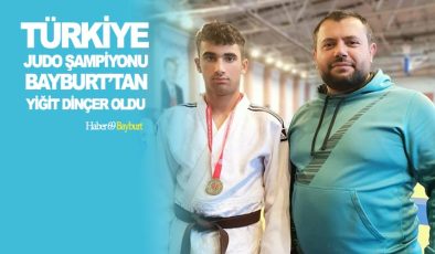 Türkiye Judo Şampiyonu Bayburt’tan Yiğit Dinçer Oldu