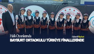 Halk Oyunlarında Bayburt Ortaokulu, Türkiye Finallerinde