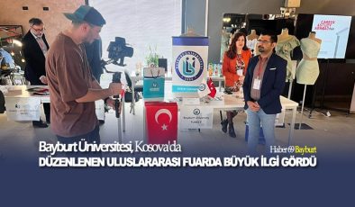 Bayburt Üniversitesi, Kosova’da Düzenlenen Uluslararası Fuarda Büyük İlgi Gördü