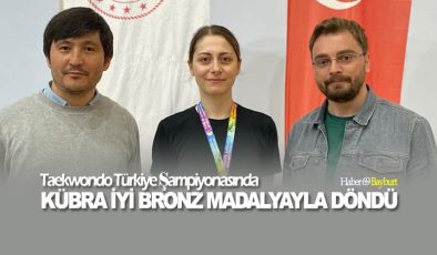 Taekwondo Türkiye Şampiyonasında Kübra İyi Bronz Madalyayla Döndü