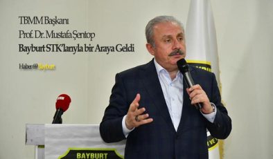 TBMM Başkanı Prof. Dr. Mustafa Şentop Bayburt STK’larıyla bir Araya Geldi