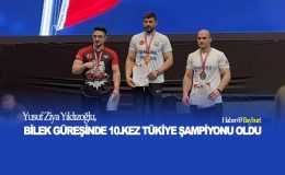 Yusuf Ziya Yıldızoğlu, Bilek Güreşinde 10. Kez Türkiye Şampiyonu Oldu