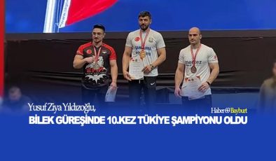 Yusuf Ziya Yıldızoğlu, Bilek Güreşinde 10. Kez Türkiye Şampiyonu Oldu