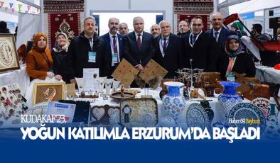 KUDAKAF’23, Yoğun Katılımla Erzurum’da Başladı