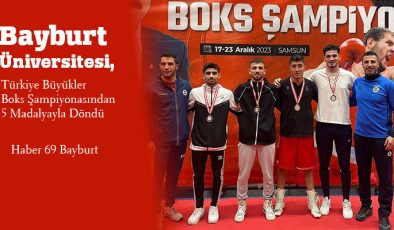 Türkiye Büyükler Boks Şampiyonasından 5 Madalyayla Döndü