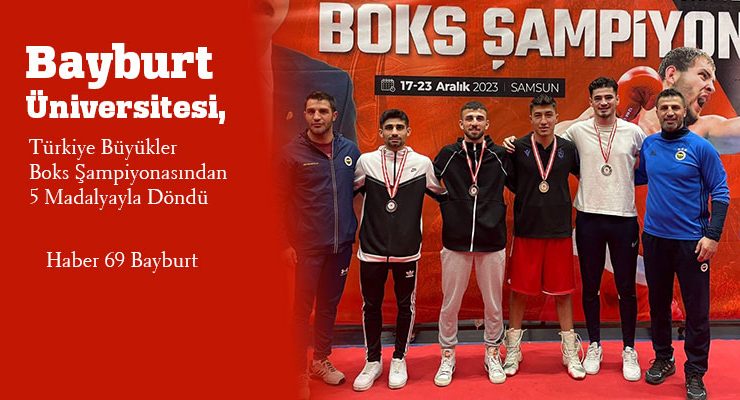Türkiye Büyükler Boks Şampiyonasından 5 Madalyayla Döndü