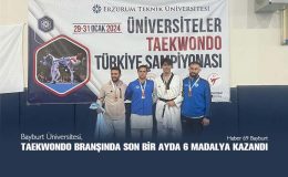 Bayburt Üniversitesi, Taekwondo Branşında Son Bir Ayda 6 Madalya Kazandı