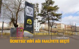 Bayburt Belediyesi’nin Ücretsiz Wifi Ağı Faaliyete Geçti