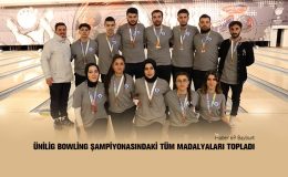 Bayburt Üniversitesi, ÜniLig Bowling Şampiyonasındaki Tüm Madalyaları Topladı