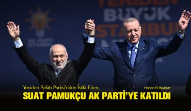 Yeniden Refah Partisi’nden İstifa Eden, Suat Pamukçu AK Parti’ye Katıldı