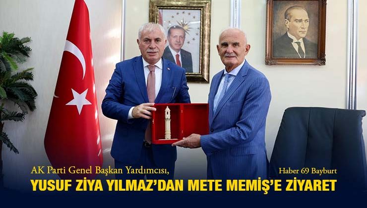 AK Parti Genel Başkan Yardımcısı, Yusuf Ziya Yılmaz’dan Memiş’e Ziyaret