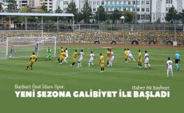 Bayburt Özel İdare Spor, Sezona Galibiyet İle Başladı