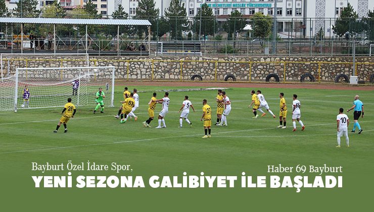 Bayburt Özel İdare Spor, Sezona Galibiyet İle Başladı