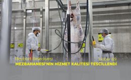 Bayburt Belediyesi Mezbahanesi’nin Hizmet Kalitesi Tescillendi