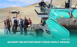 Bayburt Belediyesi’nden Yoğun Asfalt Mesaisi!