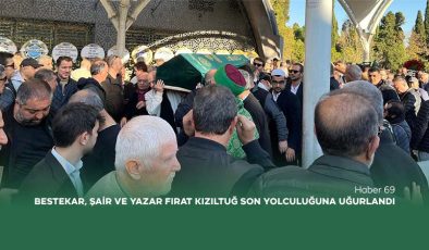 Bestekar, Şair ve Yazar Fırat Kızıltuğ Son Yolculuğuna Uğurlandı