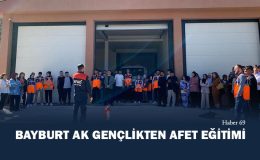 Bayburt AK Gençlikten Afet Eğitimi