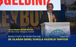 Bayburt Kültür ve Yardım Derneği 39. Olağan Genel Kurula Hazırlık Yapıyor