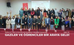 Bayburt’ta “Vatan ve Kahramanlık Buluşmaları” Etkinlikleri Kapsamında Gaziler ve Öğrenciler Bir Araya Geldi