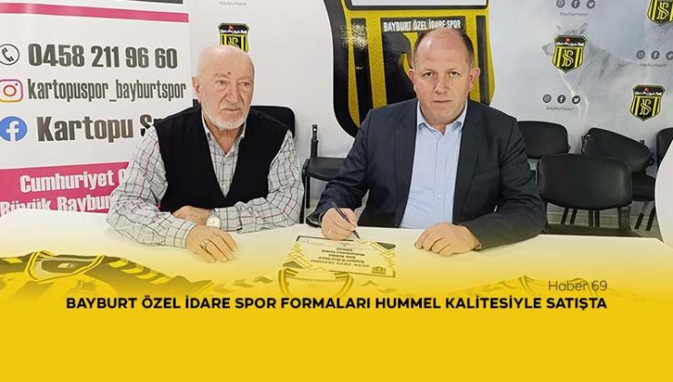 Bayburt Özel İdare Spor Formaları Hummel Kalitesiyle Satışta!