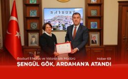 Bayburt İl Nüfus ve Vatandaşlık Müdürü Şengül Gök, Ardahan’a Atandı