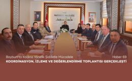 Bayburt’ta Kadına Yönelik Şiddetle Mücadele Koordinasyon, İzleme ve Değerlendirme Toplantısı Gerçekleşti