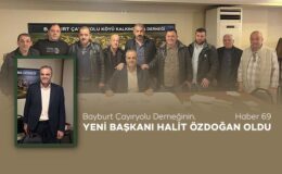 Bayburt Çayıryolu Derneğinin, Yeni Başkanı Halit Özdoğan Oldu