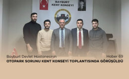 Bayburt Devlet Hastanesinin Otopark Sorunu Kent Konseyi Toplantısında Görüşüldü