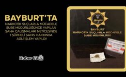 Bayburt’ta Bir Miktar Skunk Maddesi Ele Geçirildi!