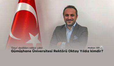 Gümüşhane Üniversitesi Rektörü Oktay Yıldız kimdir? ‘Dayı’ dedikleri rektör çıktı!
