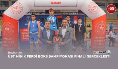 Bayburt’ta Üst Minik Ferdi Boks Şampiyonası Finali Gerçekleşti
