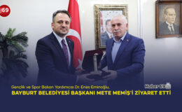 Gençlik ve Spor Bakan Yardımcısı Eminoğlu’ndan Başkan Mete Memiş’e Ziyaret