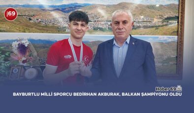 Bedirhan Akburak Balkan Şampiyonu Oldu
