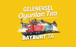 Geleneksel Spor Dalları Federasyonu Oyun Tırı Bayburt’a geliyor